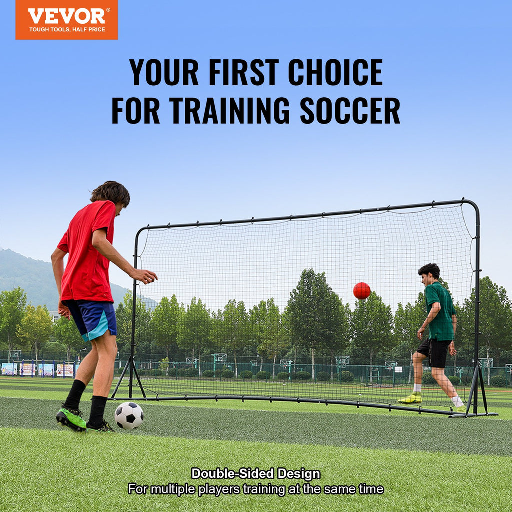 Futbolo atšvaito tinklas VEVOR XH-03, 366x183 cm