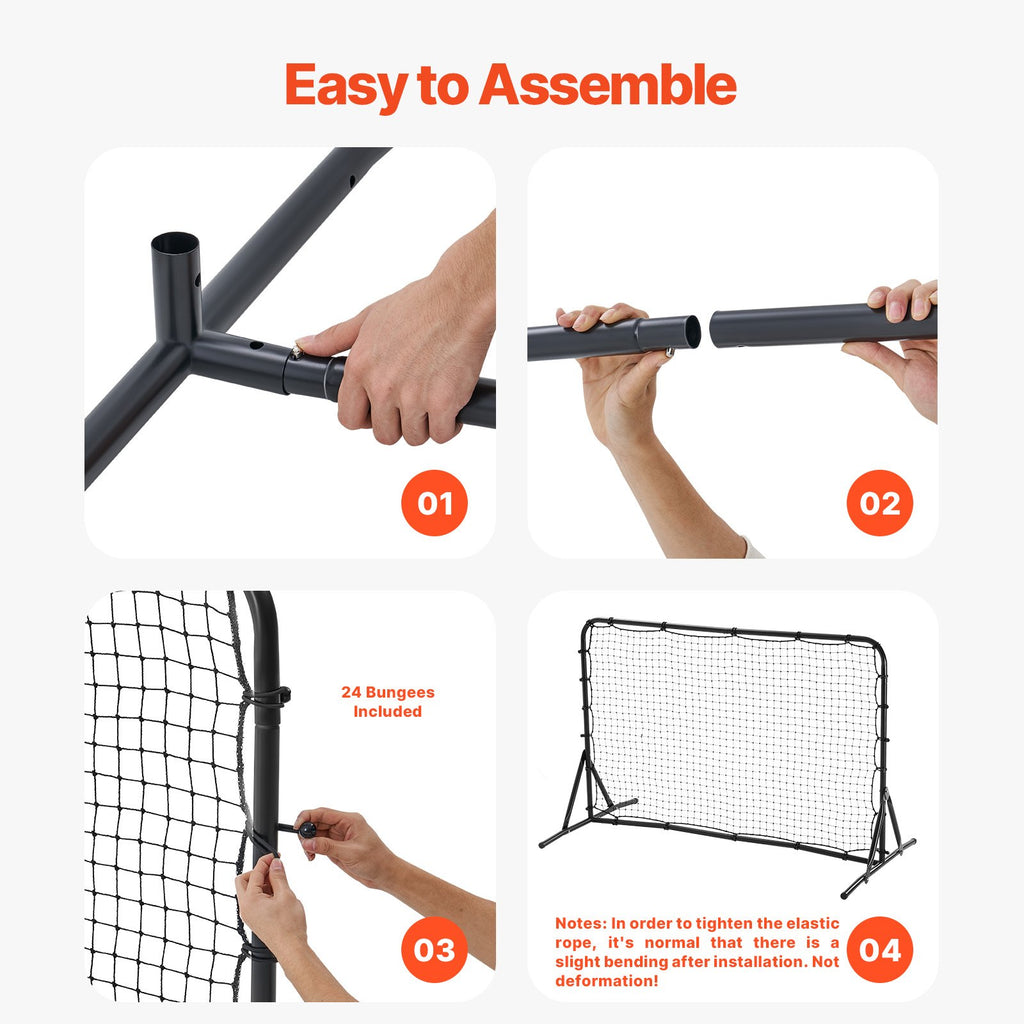 Futbolo atšvaitas VEVOR ZQHTW6x4, 183x122 cm
