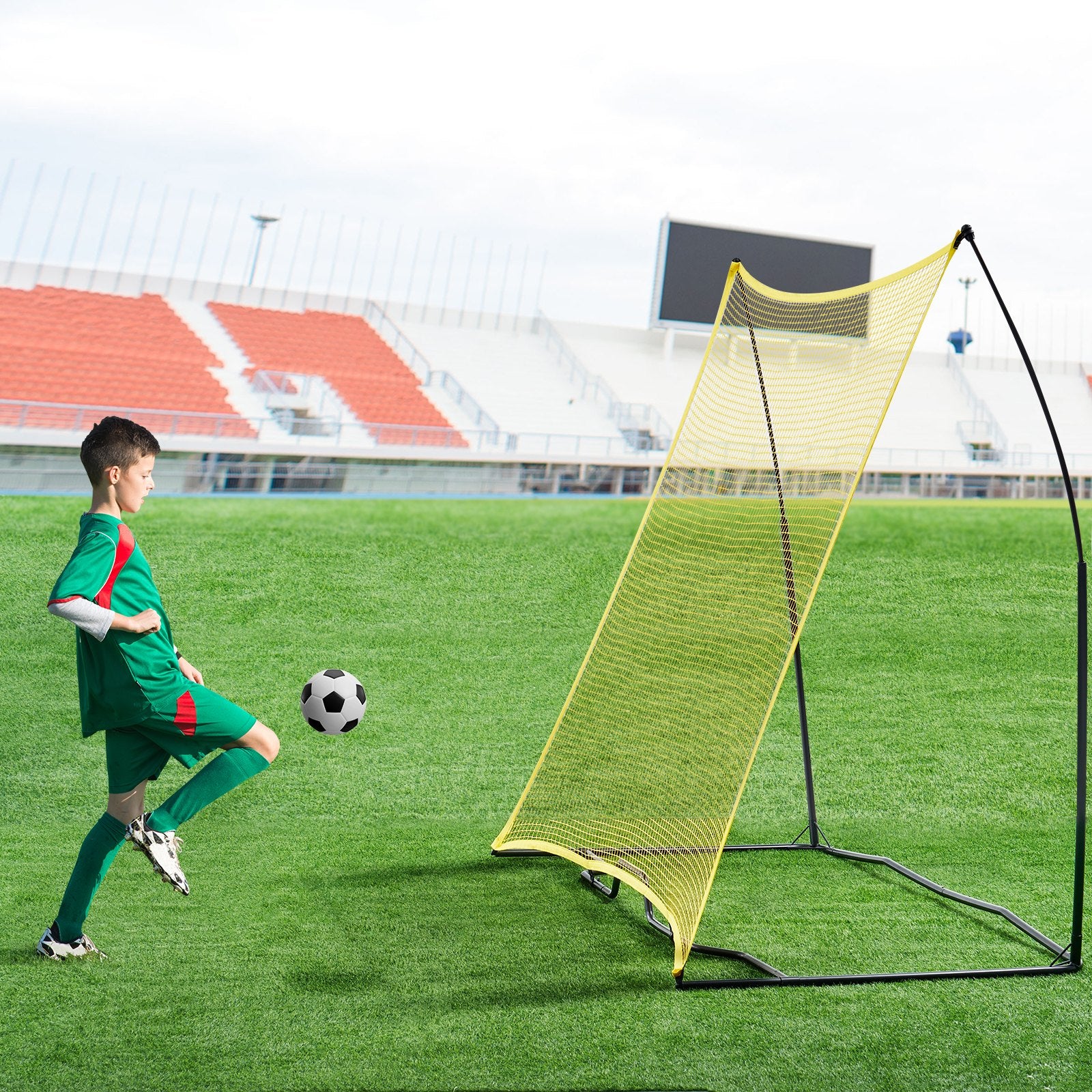 Futbolo treniruoklis (rebounder) VEVOR ZQHTW7x7, 213x213 cm