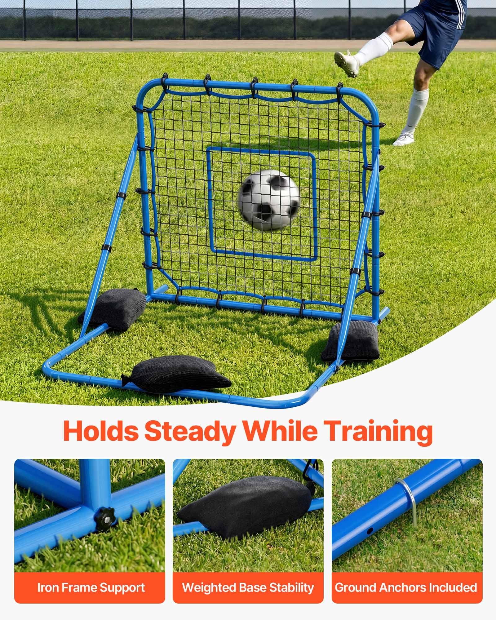 Futbolo atšvaitas VEVOR DKS-372b, 1080 x 1090 mm