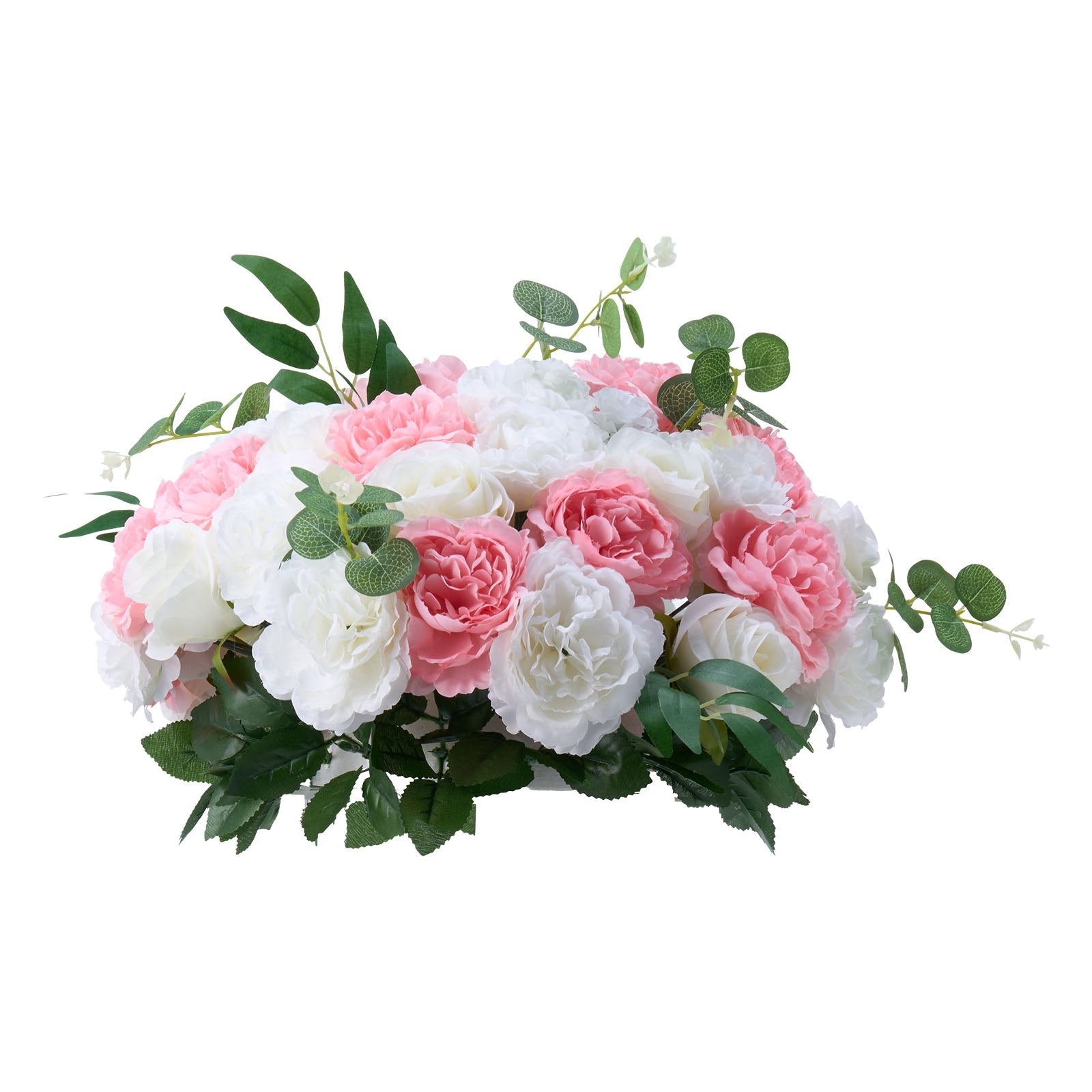 Dirbtinių gėlių puokštės VEVOR JN-HQ-PINK-01, 10 vnt.