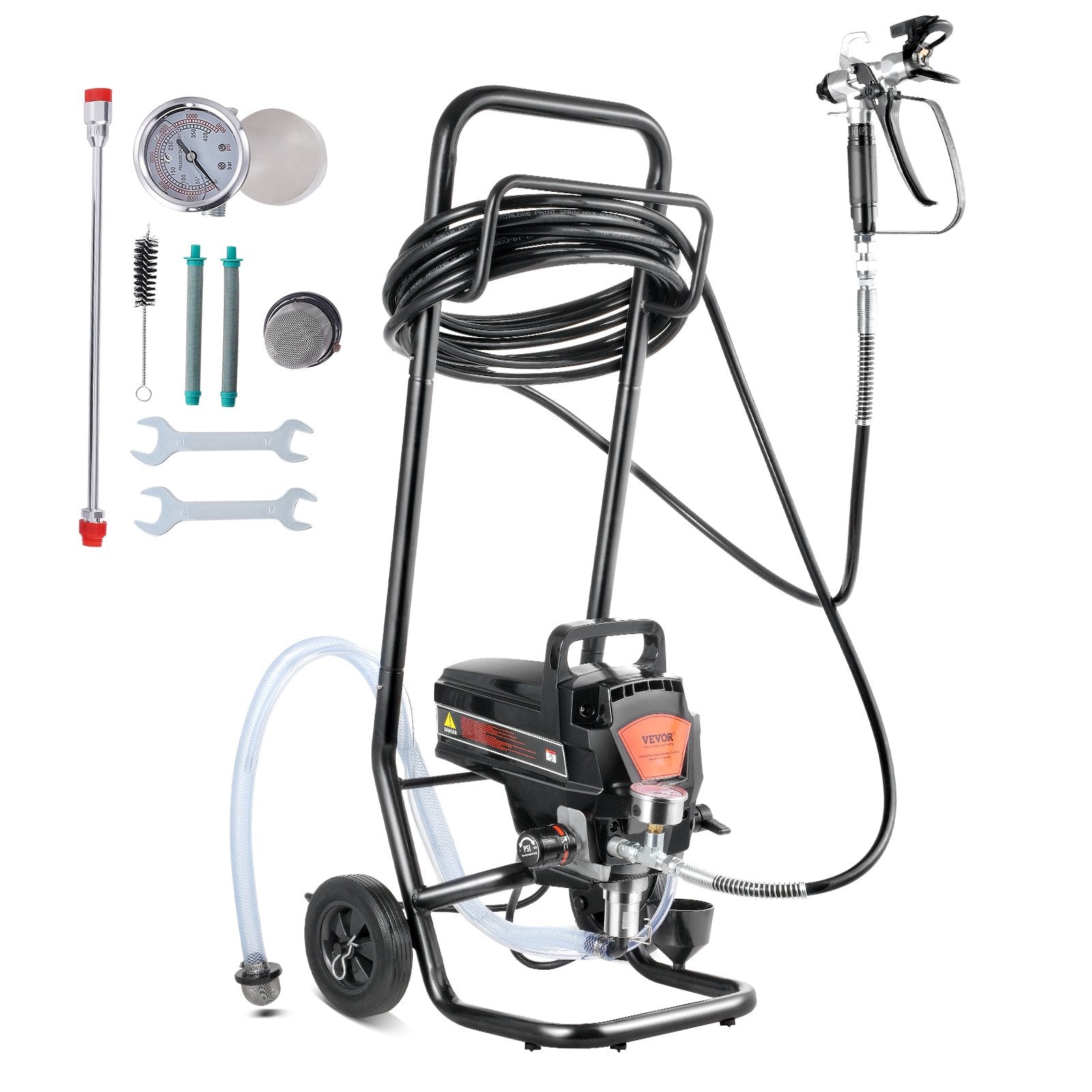 Beoris dažų purkštuvas VEVOR RP8628 plus, 950 W