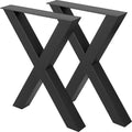 Metalinės stalo kojos VEVOR X-Frame, 720 x 760 mm