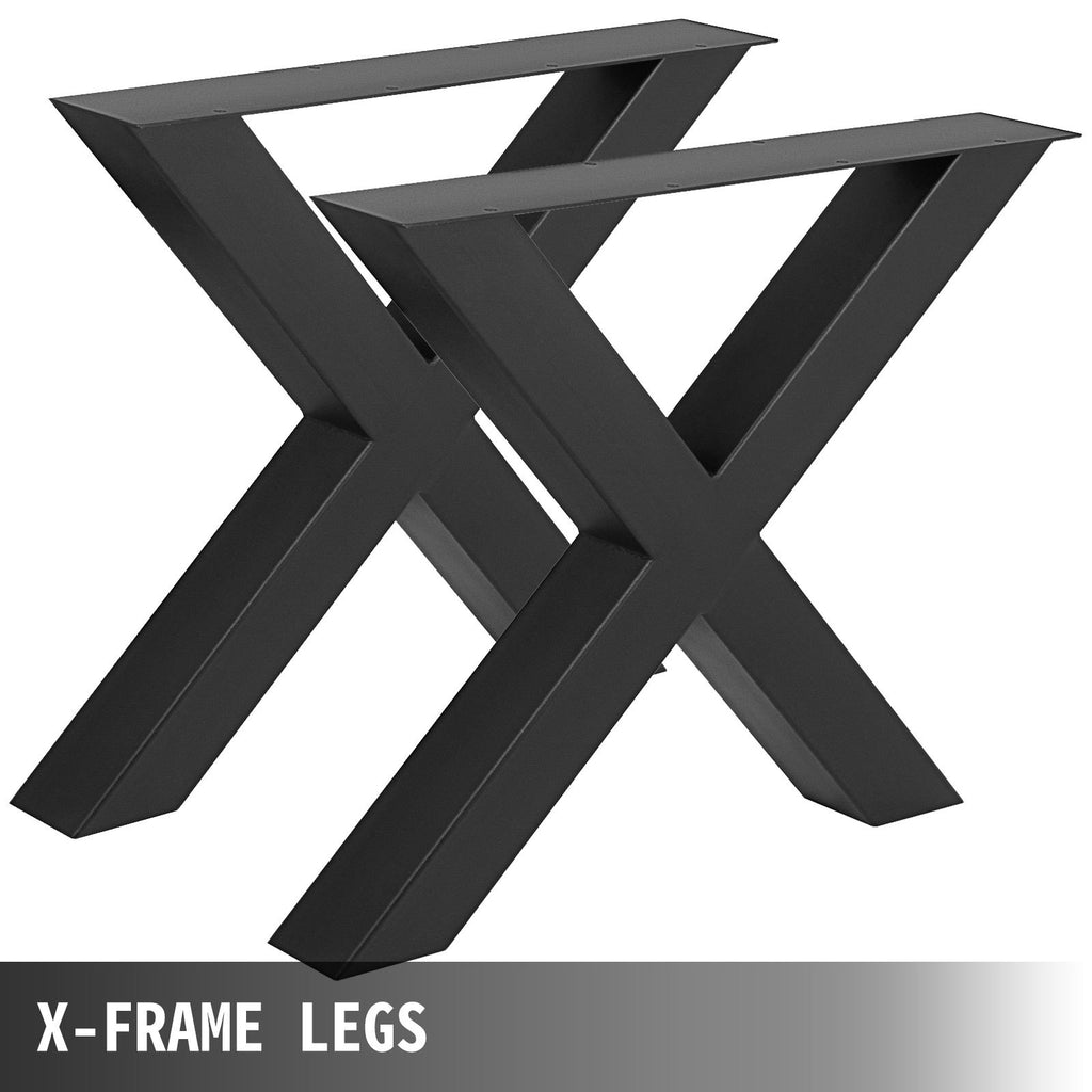 Metalinės stalo kojos VEVOR X-Frame, 720 x 760 mm