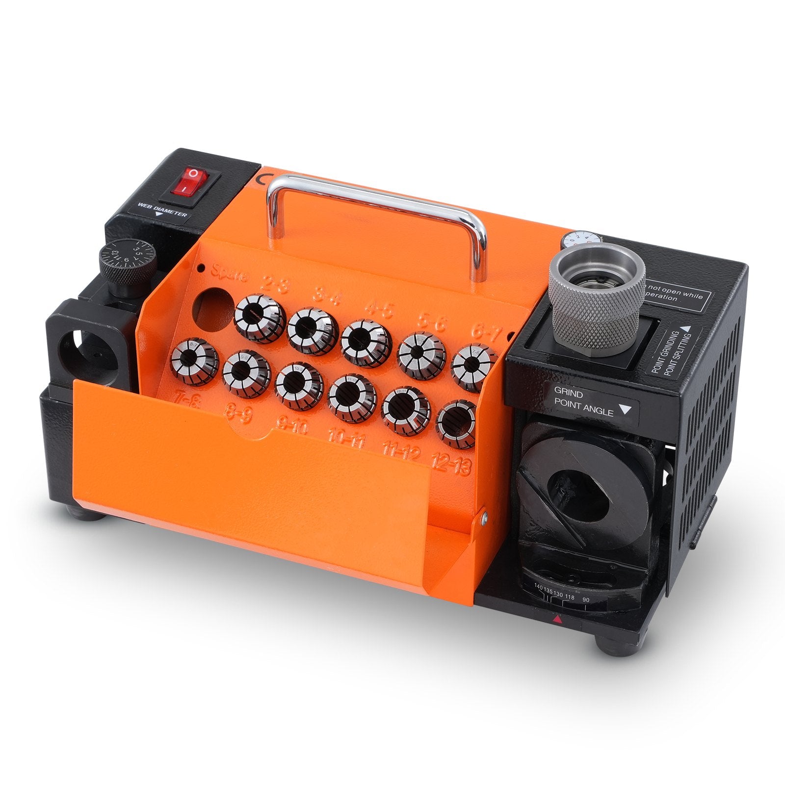 Grąžtų galandimo staklės VEVOR MR-13B, 3–13 mm