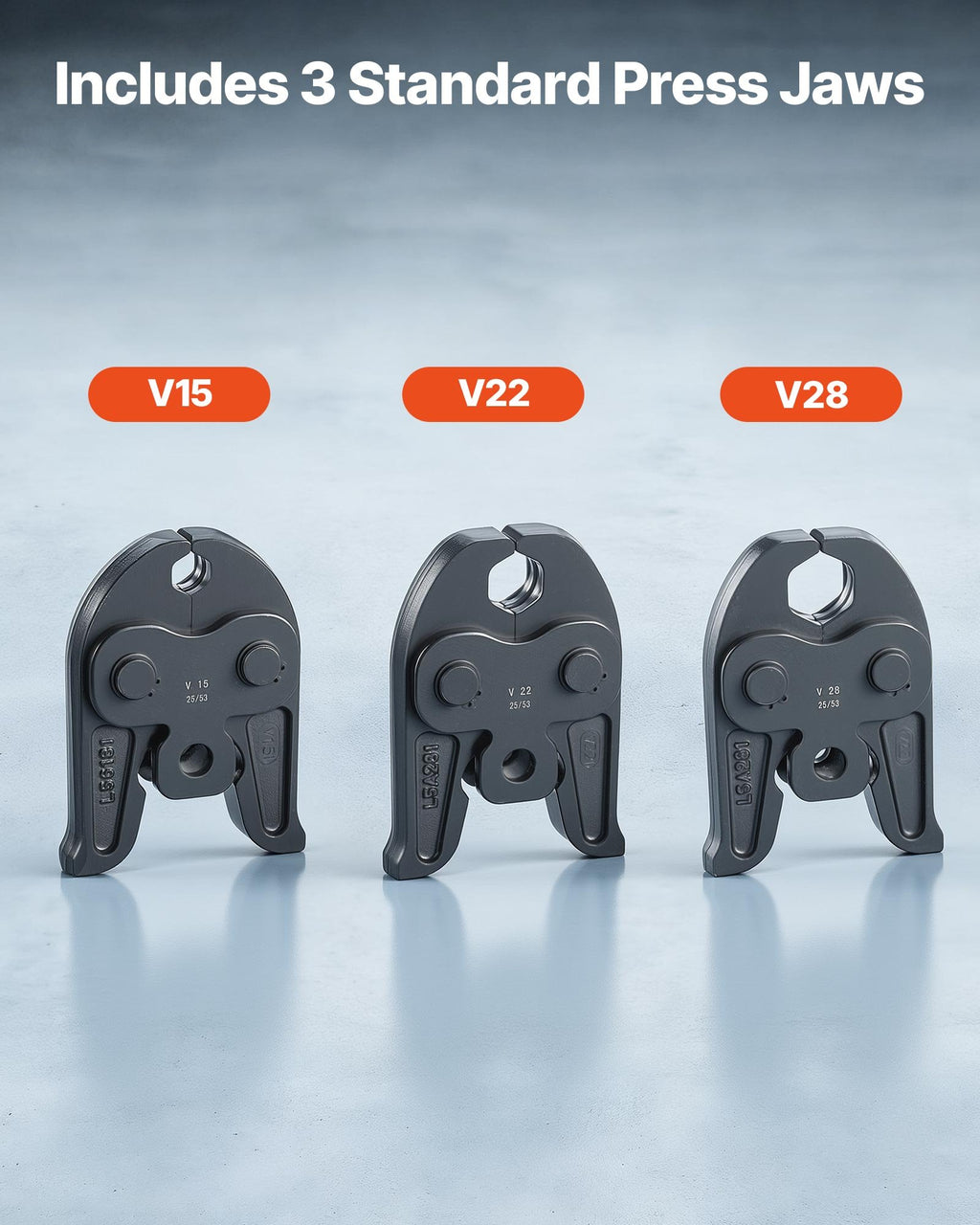 Akumuliatorinis vamzdžių presas VEVOR ZEP-1550, 32 kN