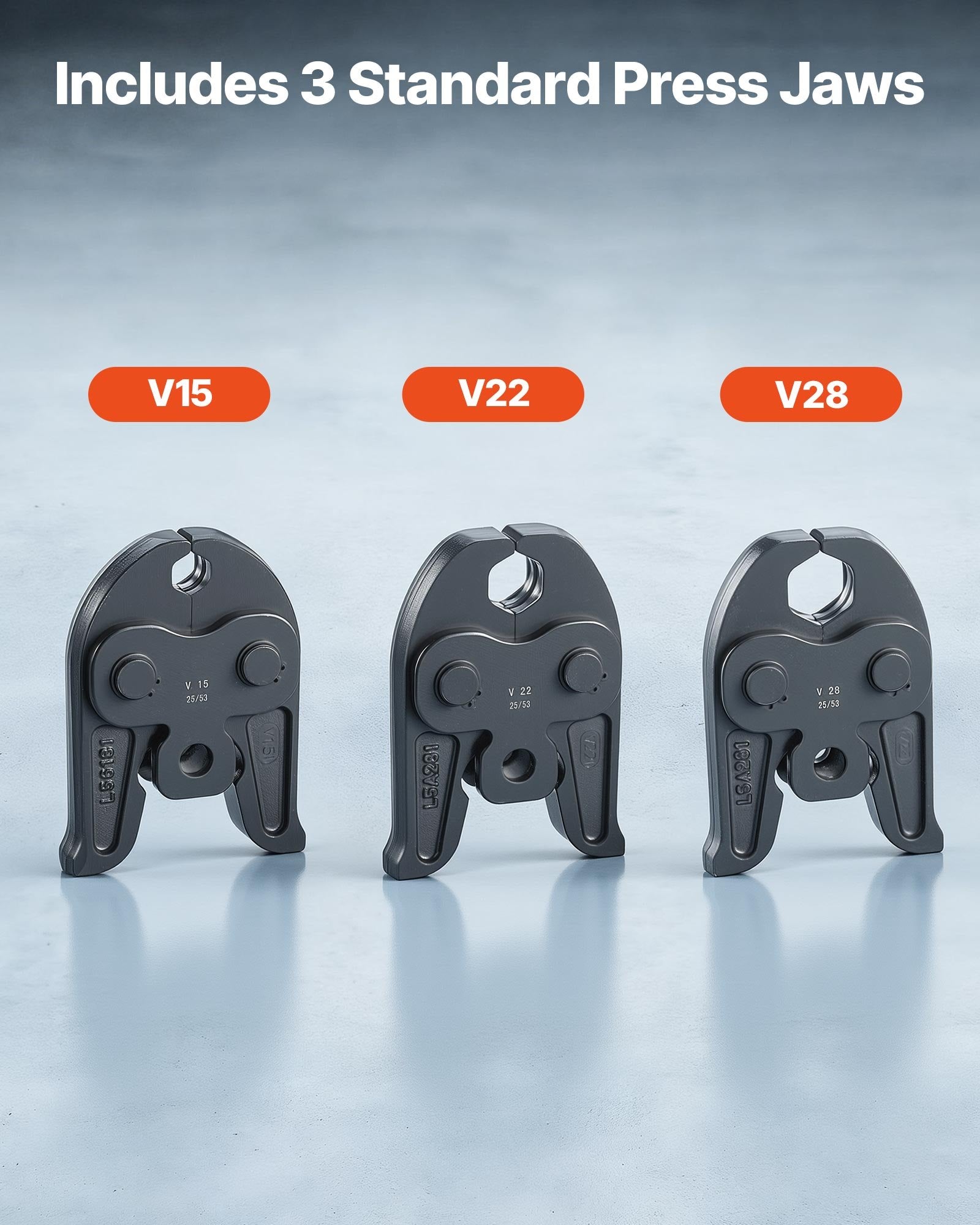 Akumuliatorinis vamzdžių presas VEVOR ZEP-1550, 32 kN