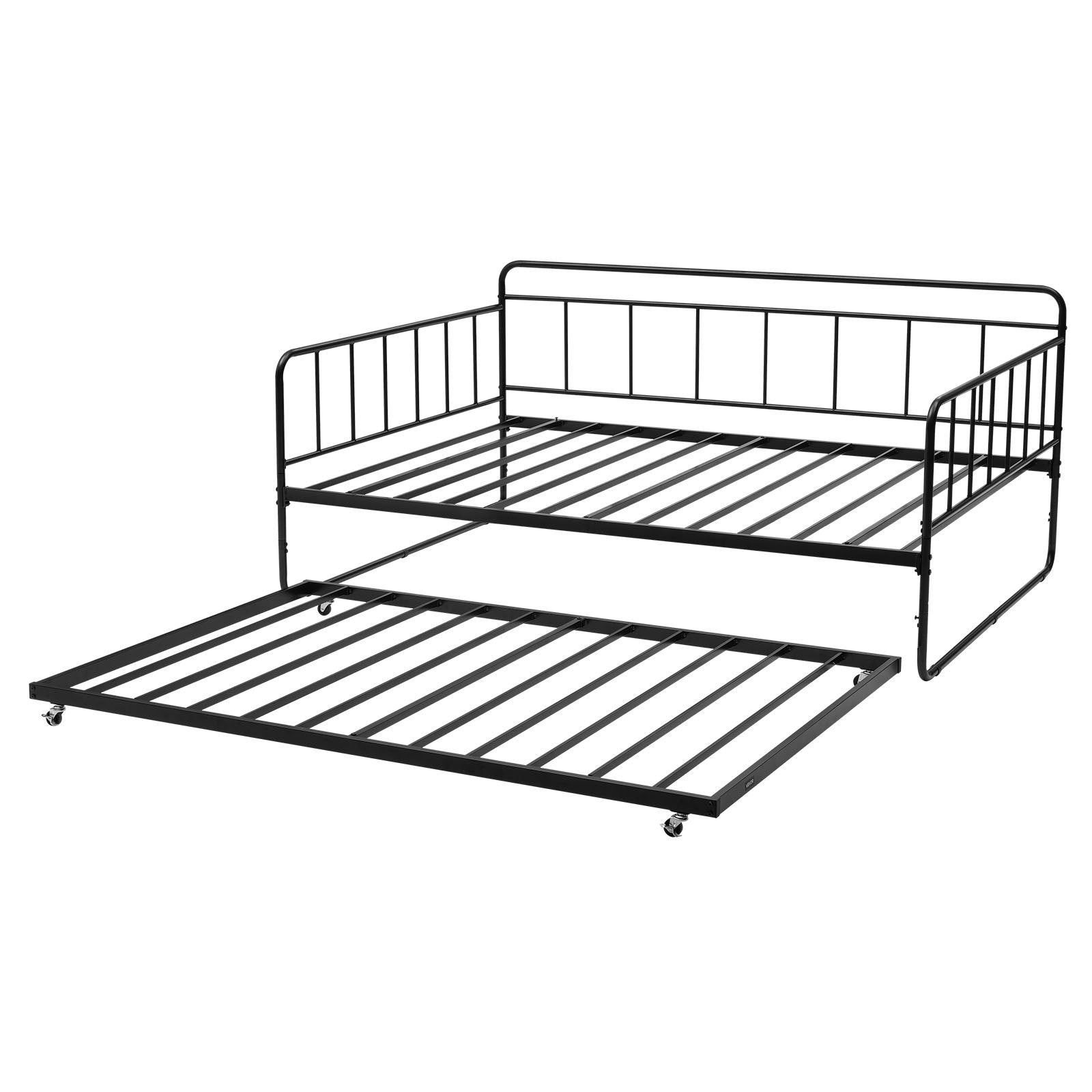 Metalinė sofa-lova su ištraukiama dalimi VEVOR YJX-BF-001, 181 kg apkrova