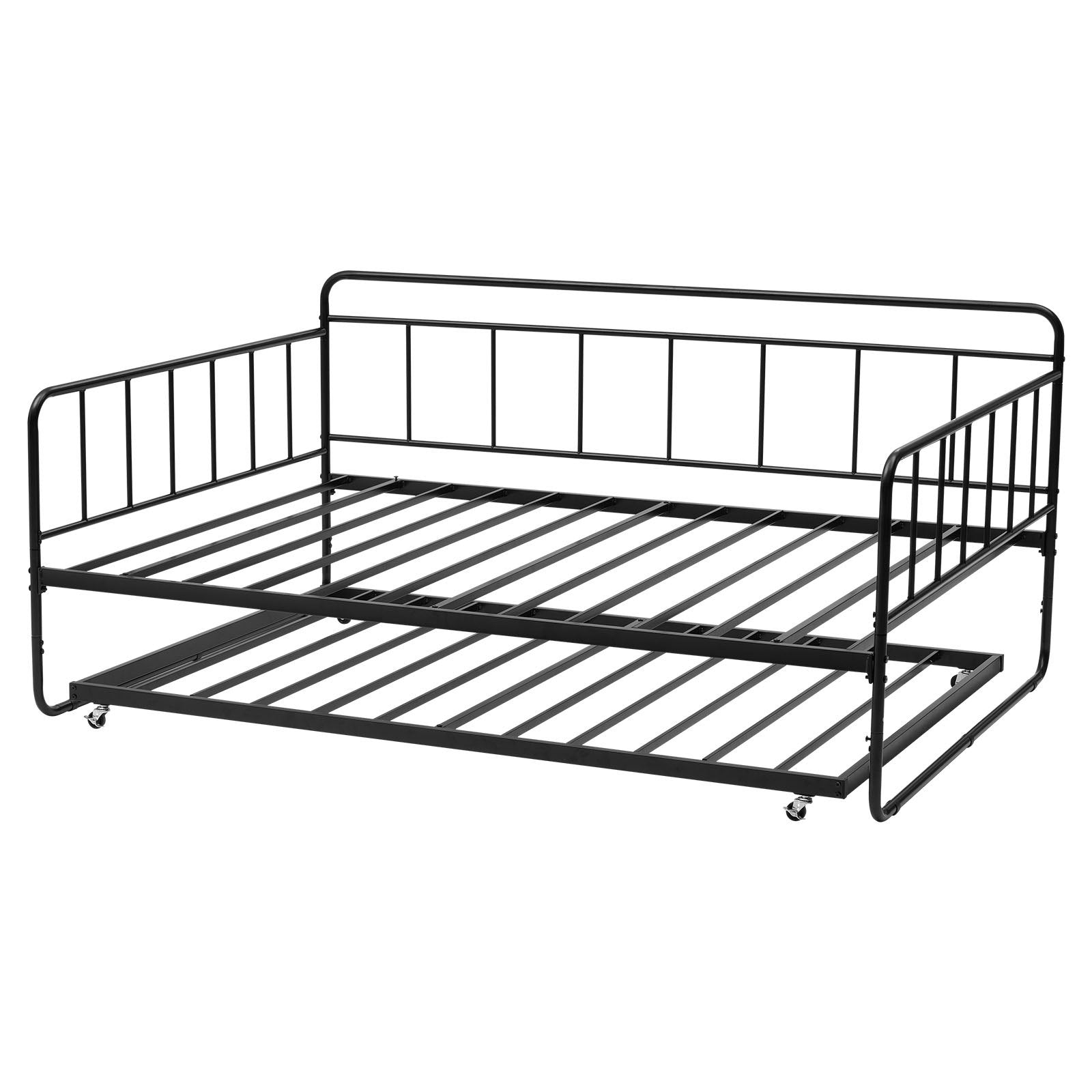Metalinė sofa-lova su ištraukiama dalimi VEVOR YJX-BF-001, 181 kg apkrova