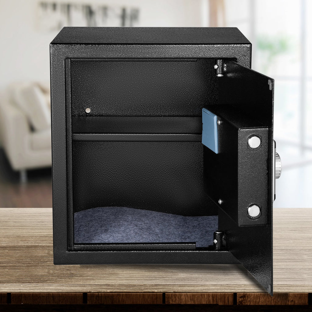 Seifas VEVOR 48L, su biometrine spyna
