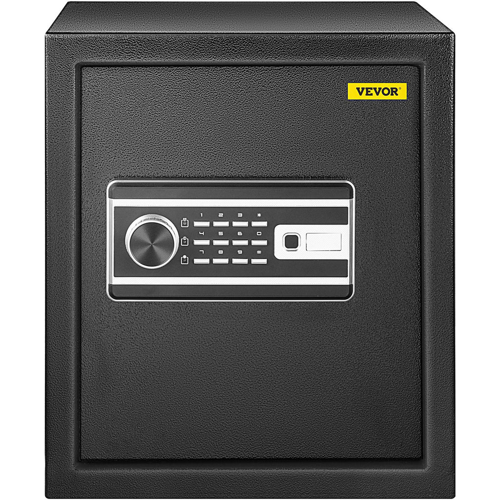 Seifas VEVOR 48L, su biometrine spyna