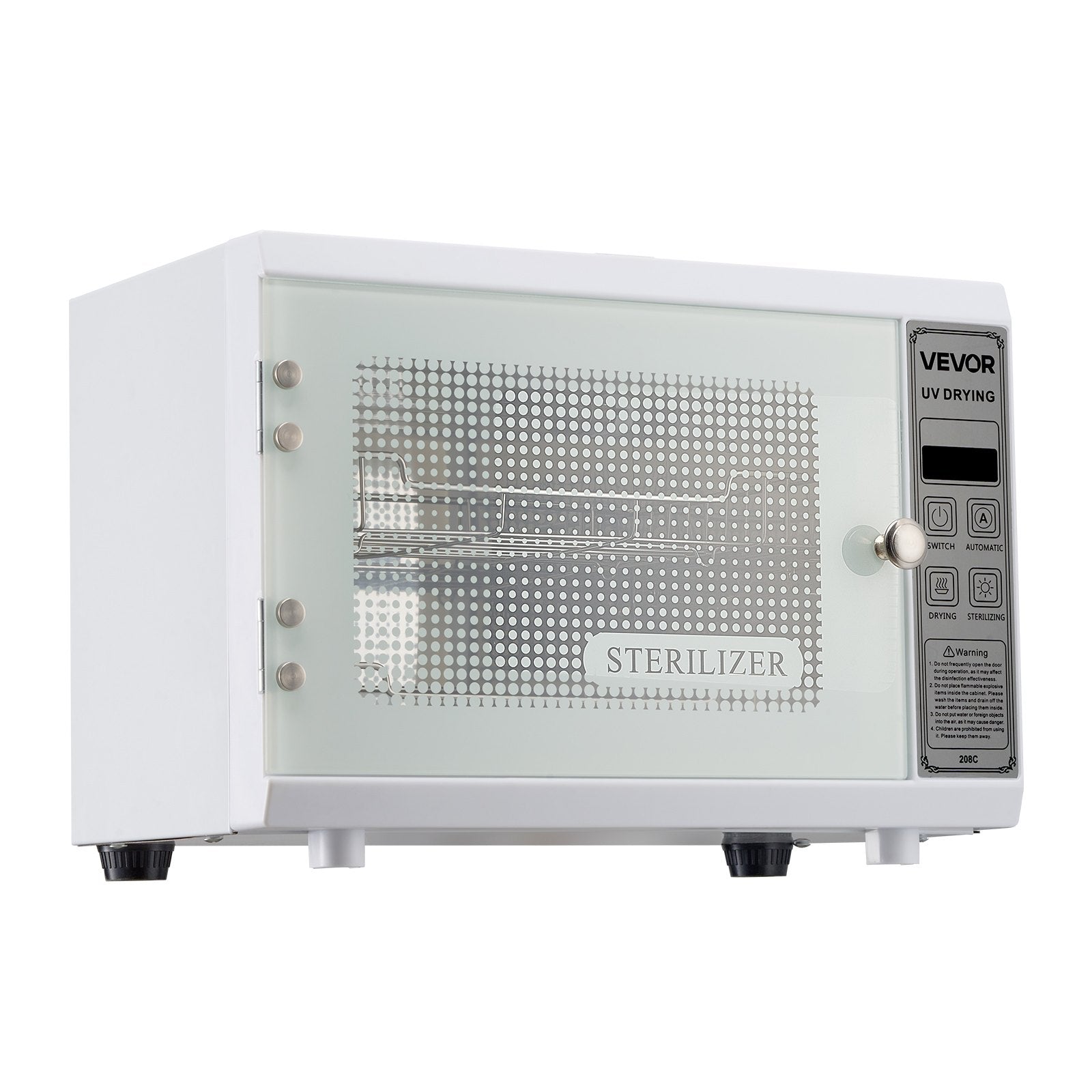 Nagų įrankių sterilizatorius VEVOR 208C, 12 l talpa