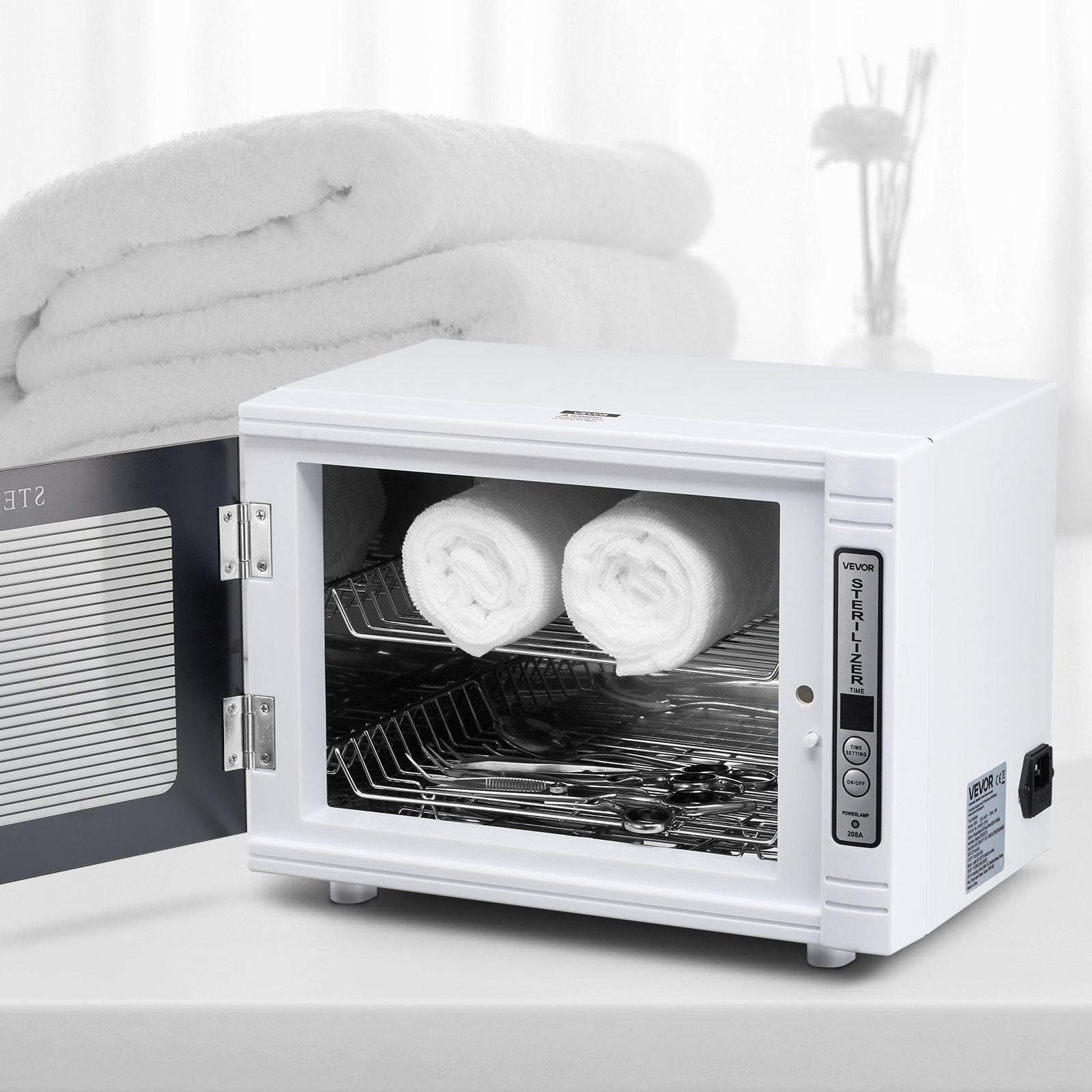 Nagų įrankių UV sterilizatorius VEVOR 208A, 12 l talpa