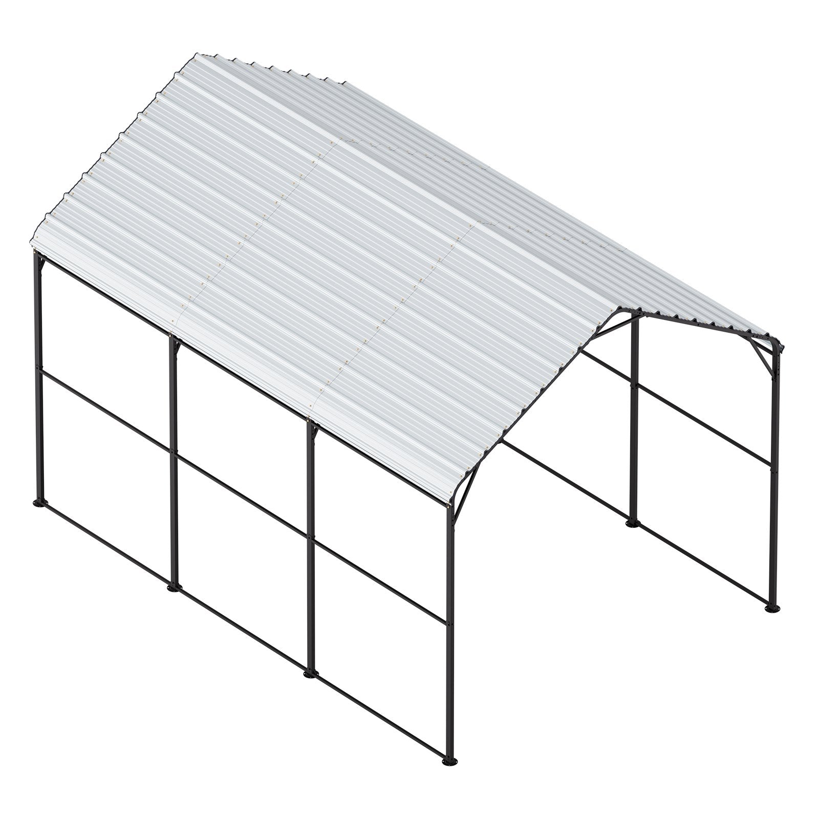 Metalinė automobilio stoginė VEVOR KD-TPQC-005-10x15ft, 3 x 4,5 m