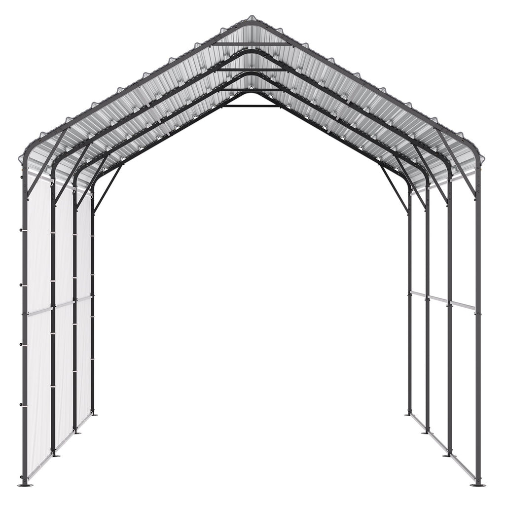 Metalinė automobilio stoginė VEVOR KD-TPQC-005-10x15ft, 3 x 4,5 m