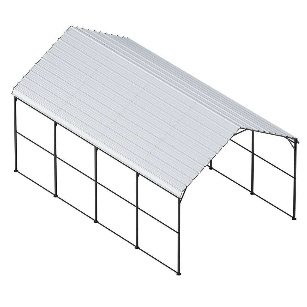 Metalinė stoginė automobiliui VEVOR KD-TPQC-006-12x20ft, 3,6 x 6 m