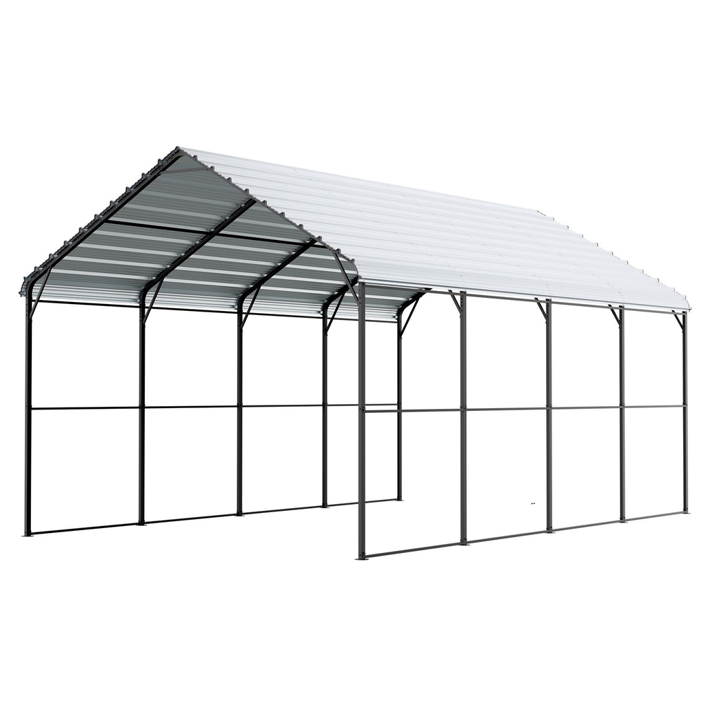Metalinė stoginė automobiliui VEVOR KD-TPQC-006-12x20ft, 3,6 x 6 m