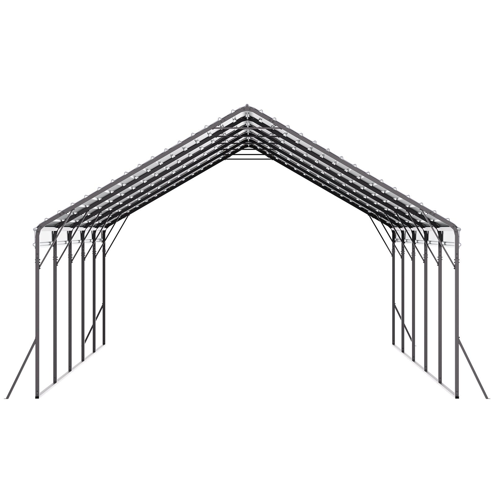 Metalinė stoginė automobiliui VEVOR KD-TPQC-007-20x24ft, 5,8 x 7,45 x 3,77 m