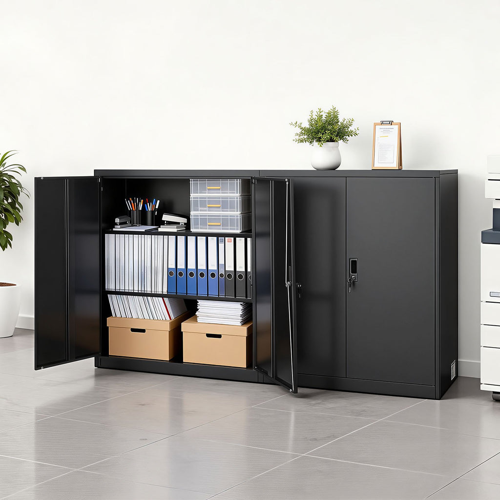 Metalinė daiktų laikymo spinta VEVOR W124P2507013, 106 cm aukščio