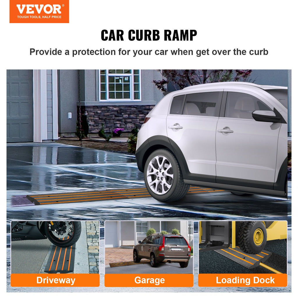 Užvažiavimo rampa VEVOR C02, 15 t keliamoji galia