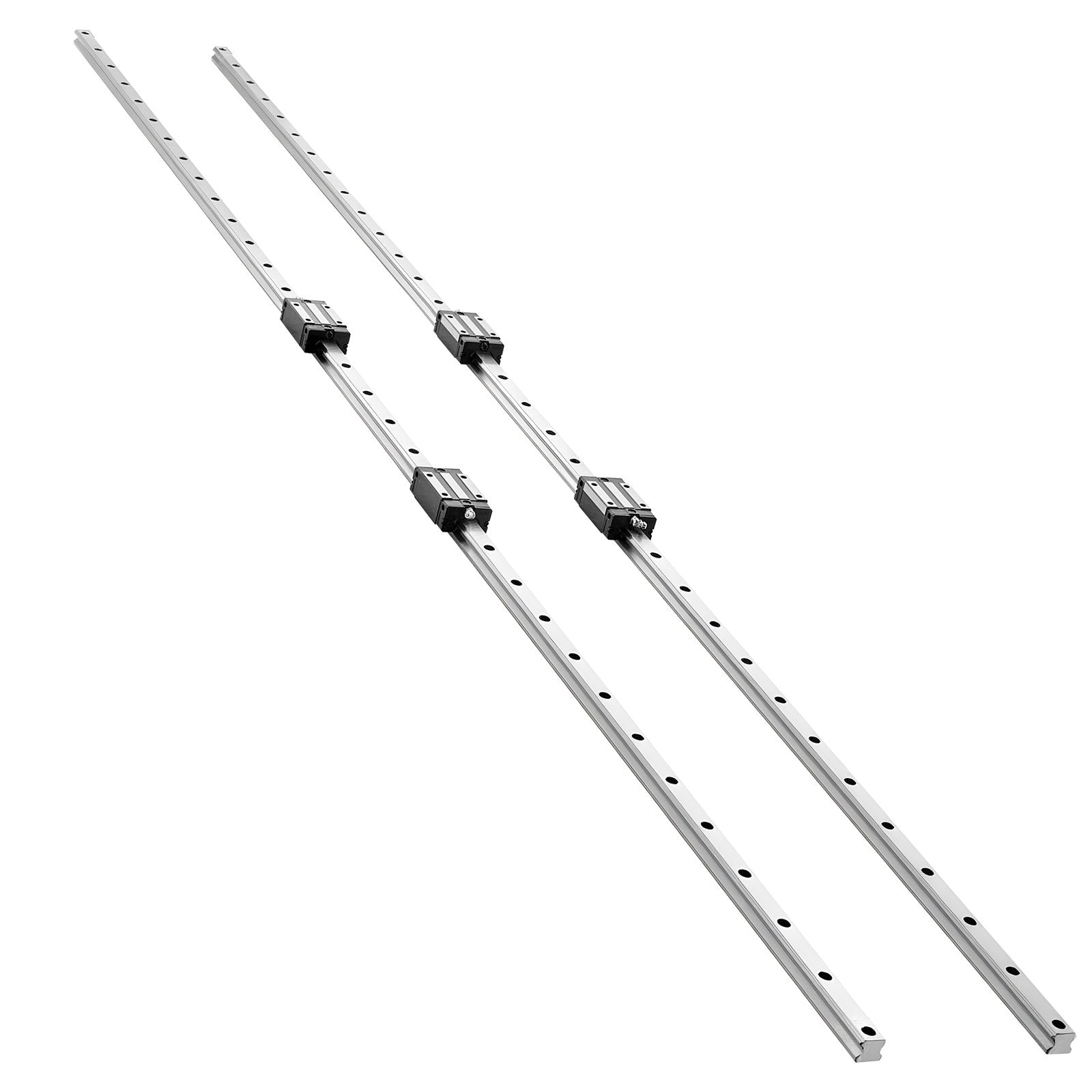 Linijinio judėjimo kreipiančiųjų rinkinys VEVOR HGR20, 2000 mm