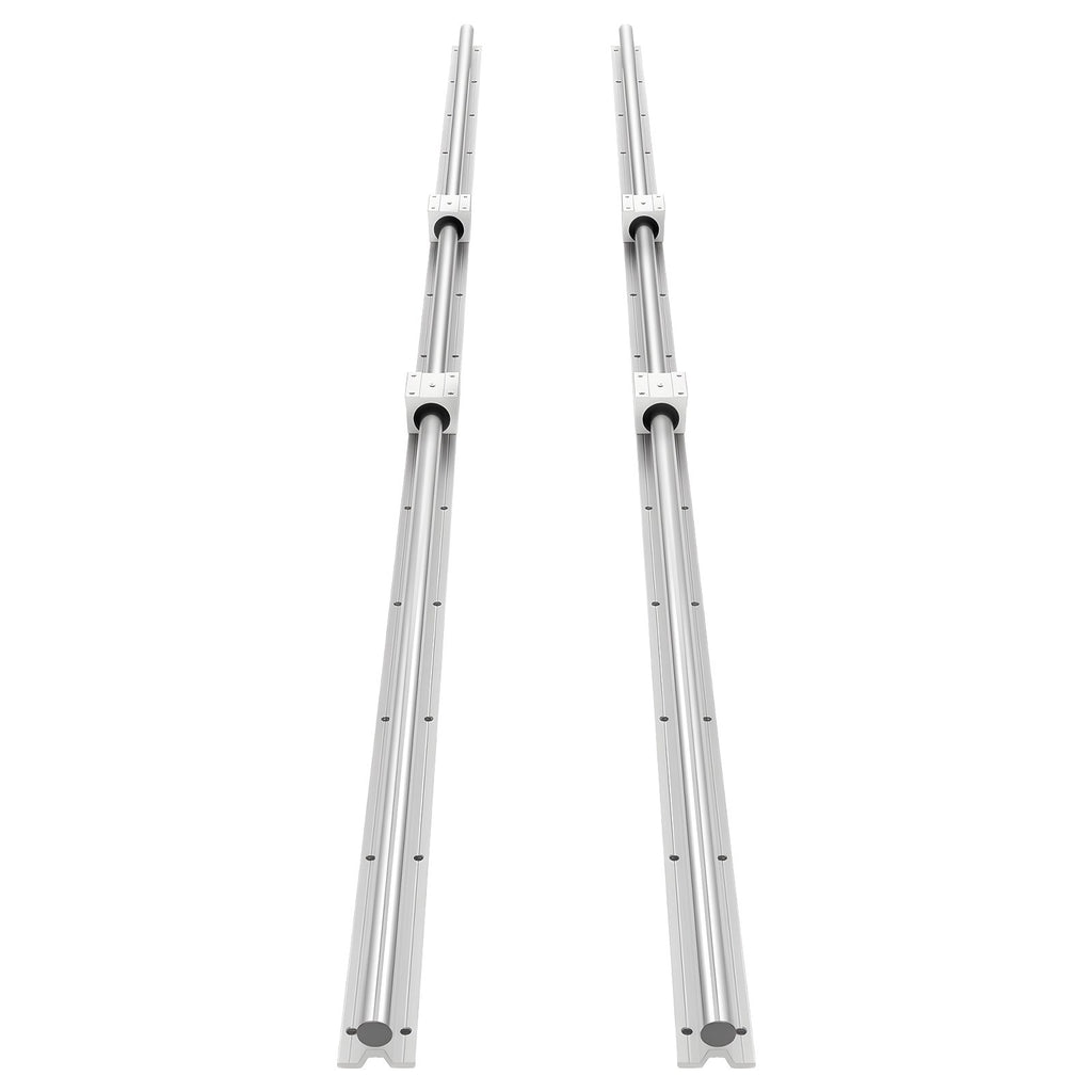 Linijinio judėjimo kreipiančiųjų rinkinys VEVOR SBR20, 2000 mm