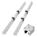 Linijinių kreipiančiųjų rinkinys VEVOR SBR25-C 1200L, 1200 mm