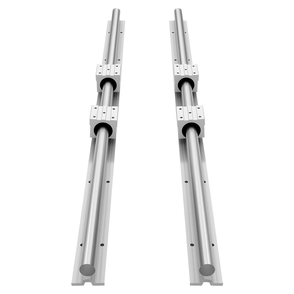 Linijinių kreipiančiųjų rinkinys VEVOR SBR25-C 1200L, 1200 mm
