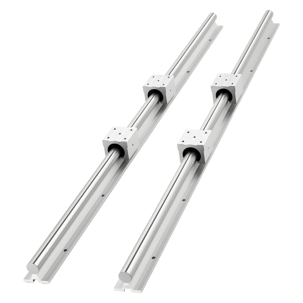 Linijinių kreipiančiųjų rinkinys VEVOR SBR25-C 1200L, 1200 mm