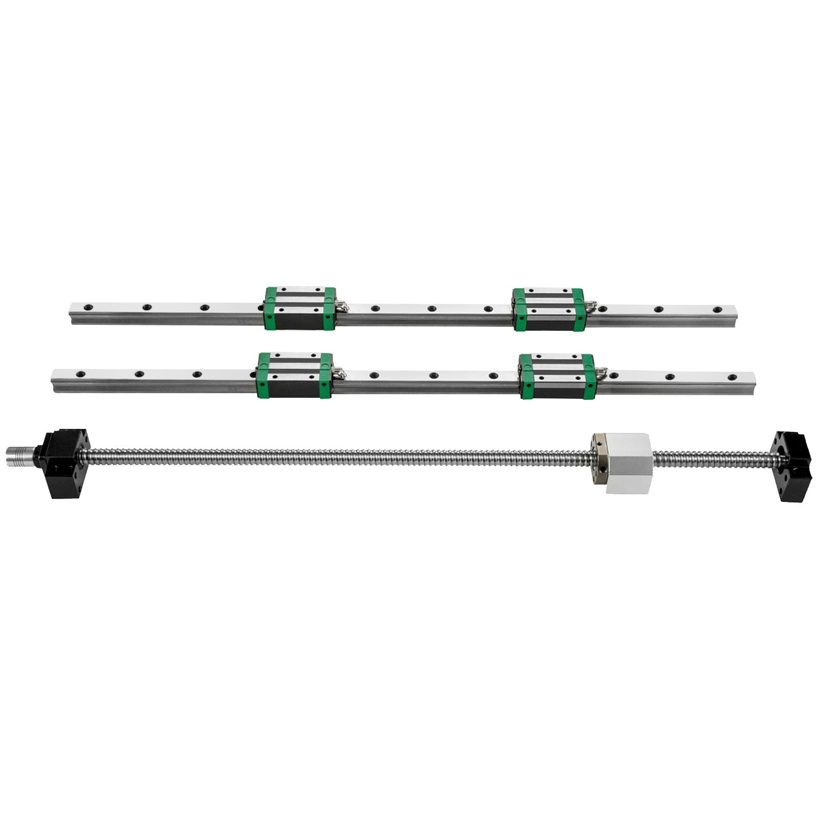 Linijinių kreipiančiųjų ir rutulinio sraigto rinkinys VEVOR HGR20-700 / RM1605-700, 700 mm