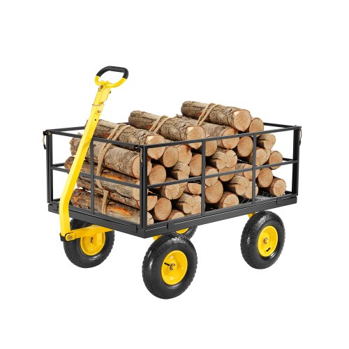 Sodo vežimėlis VEVOR V1400, 635 kg keliamoji galia
