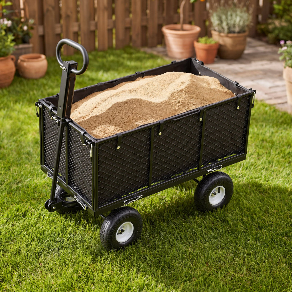 Sodo vežimėlis VEVOR TC-1200, 544,3 kg