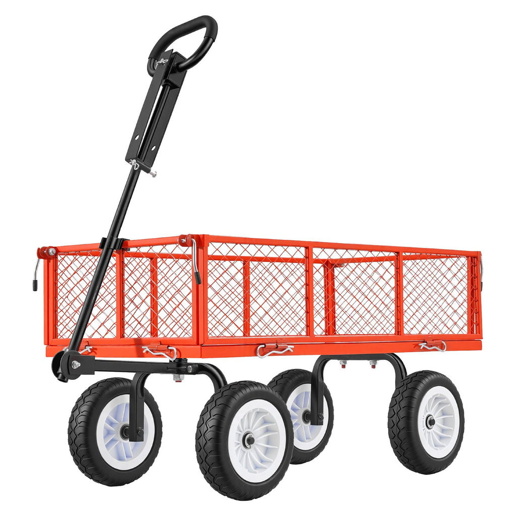 Sodo vežimėlis VEVOR TC-900R, 408,2 kg keliamoji galia