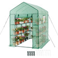 Šiltnamis VEVOR 1.4x2.1m(3)G, 137 x 206 x 196 cm