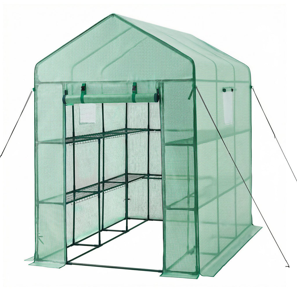 Šiltnamis VEVOR 1.4x2.1m(3)G, 137 x 206 x 196 cm