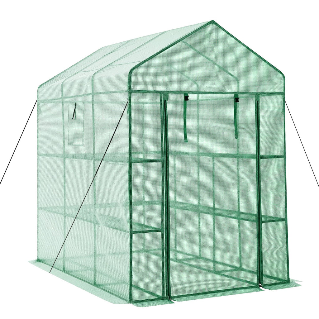 Šiltnamis VEVOR 1.4x2.1m(3)G, 137 x 206 x 196 cm