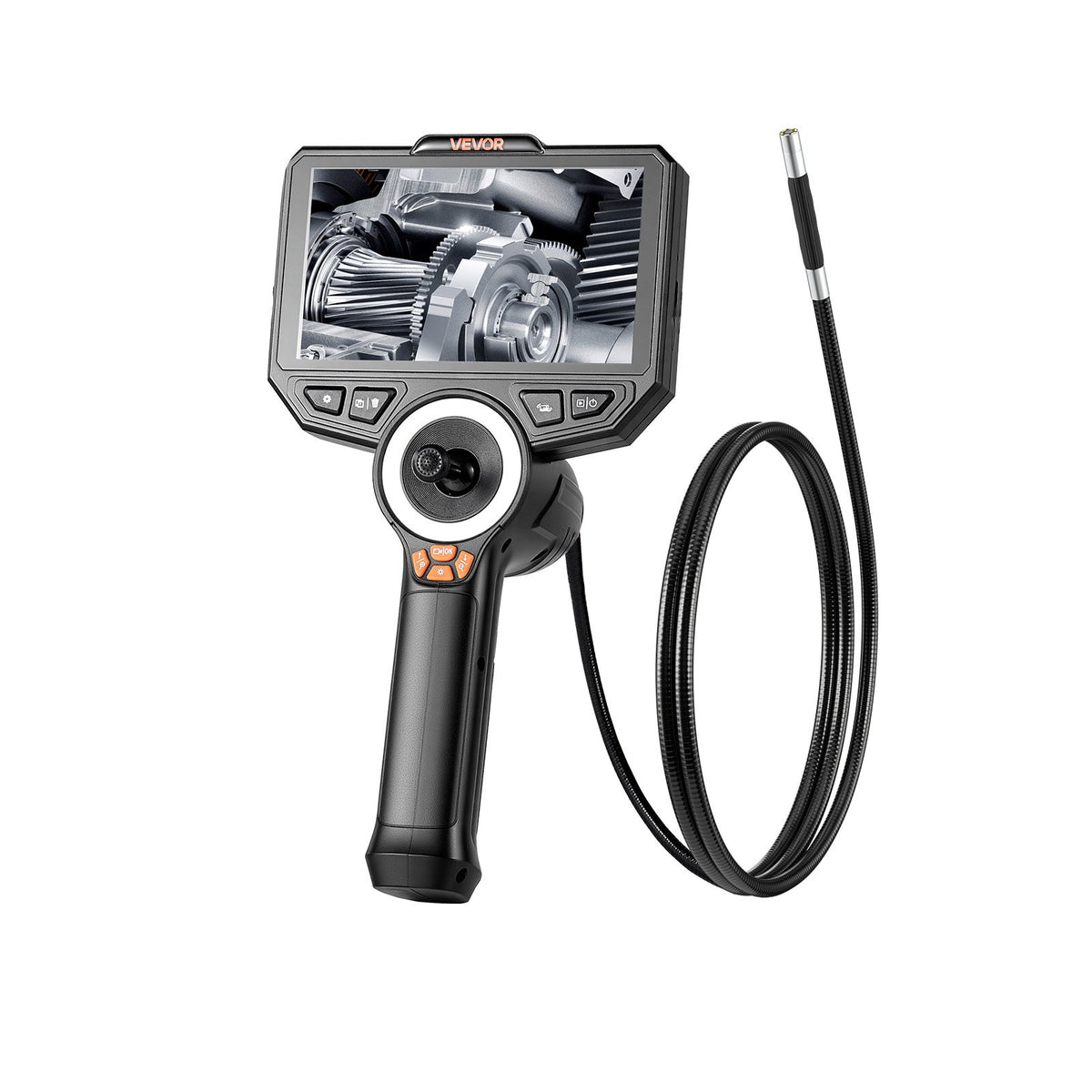 Artikuliacinis endoskopas VEVOR SX4, 360° pasukamas 6,2 mm objektyvas