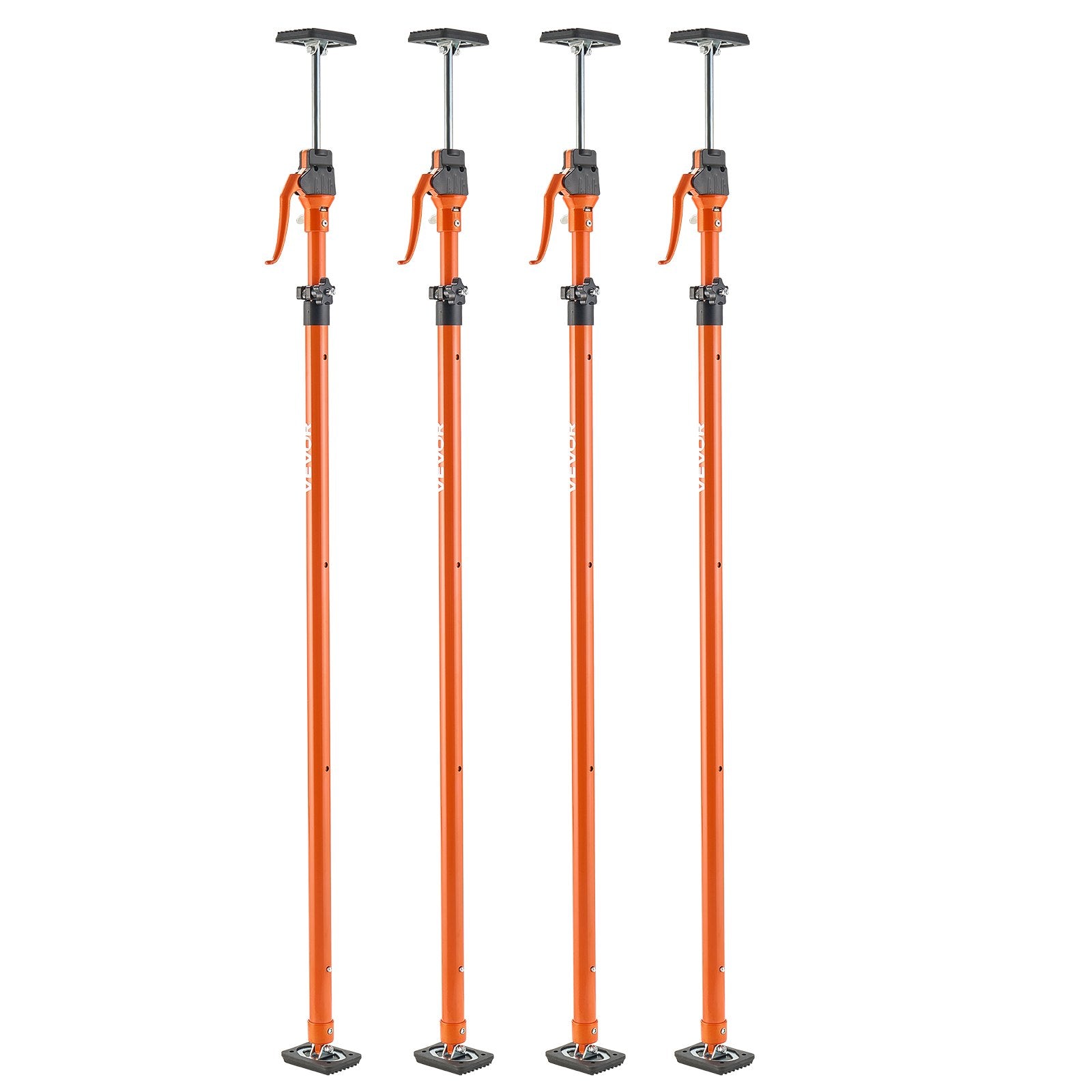 Teleskopinės atramos VEVOR JF-ZCG001-4114, 125–291 cm, 4 vnt.