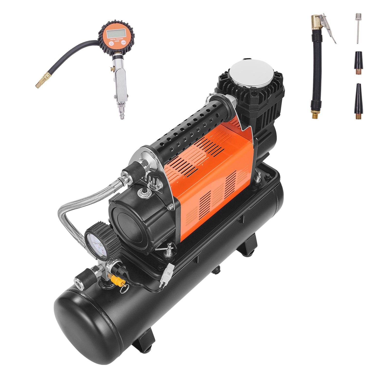 Oro kompresorius VEVOR YD-127-6L, 150 PSI su 6 l talpa