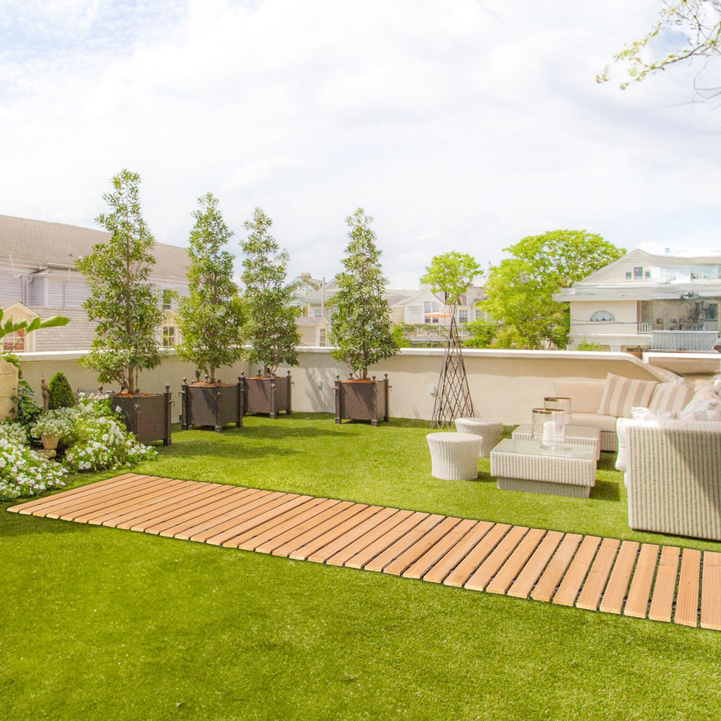 Medinis sodo takelis VEVOR PW-S08, 244 x 43 cm