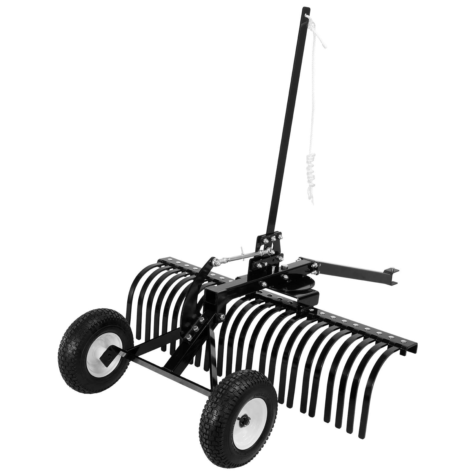 Vilkimas kraštovaizdžio grėblys VEVOR LR3S, 122 cm