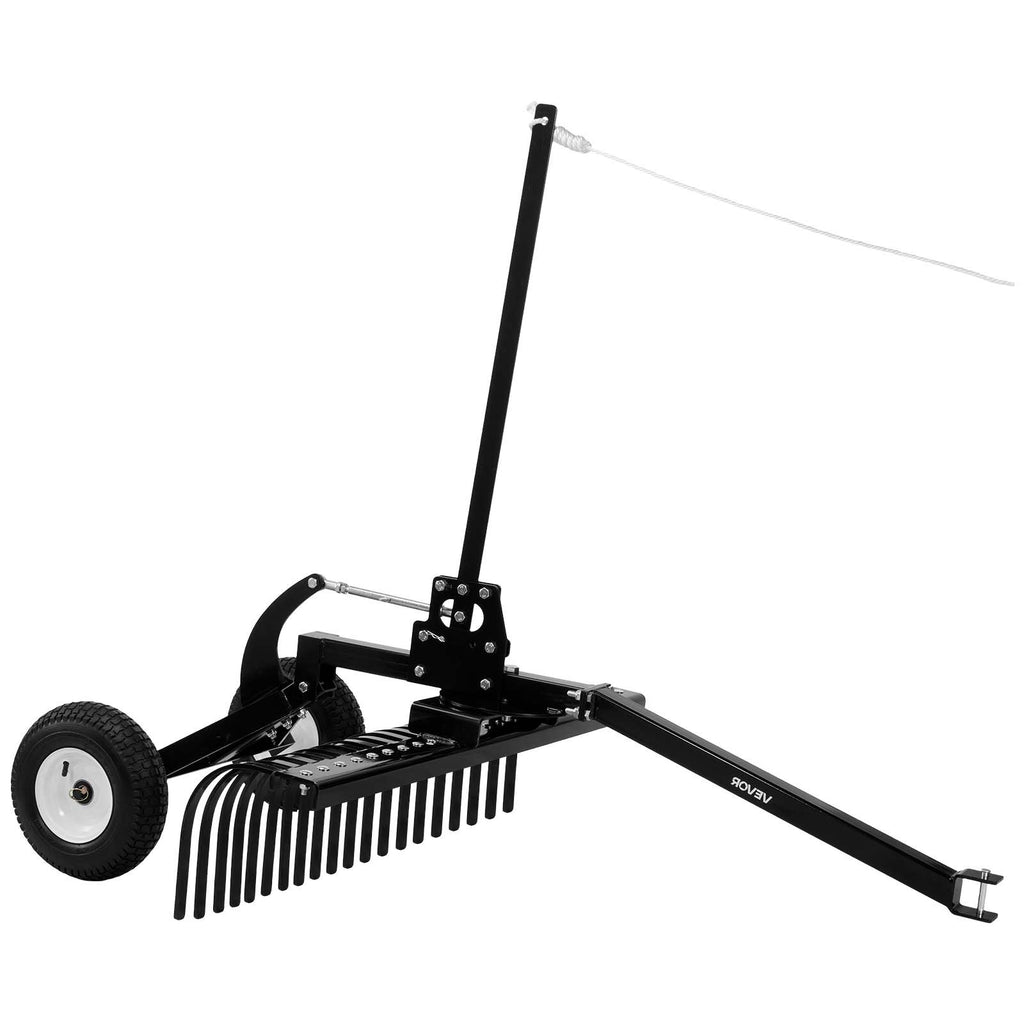 Vilkimas kraštovaizdžio grėblys VEVOR LR3S, 122 cm