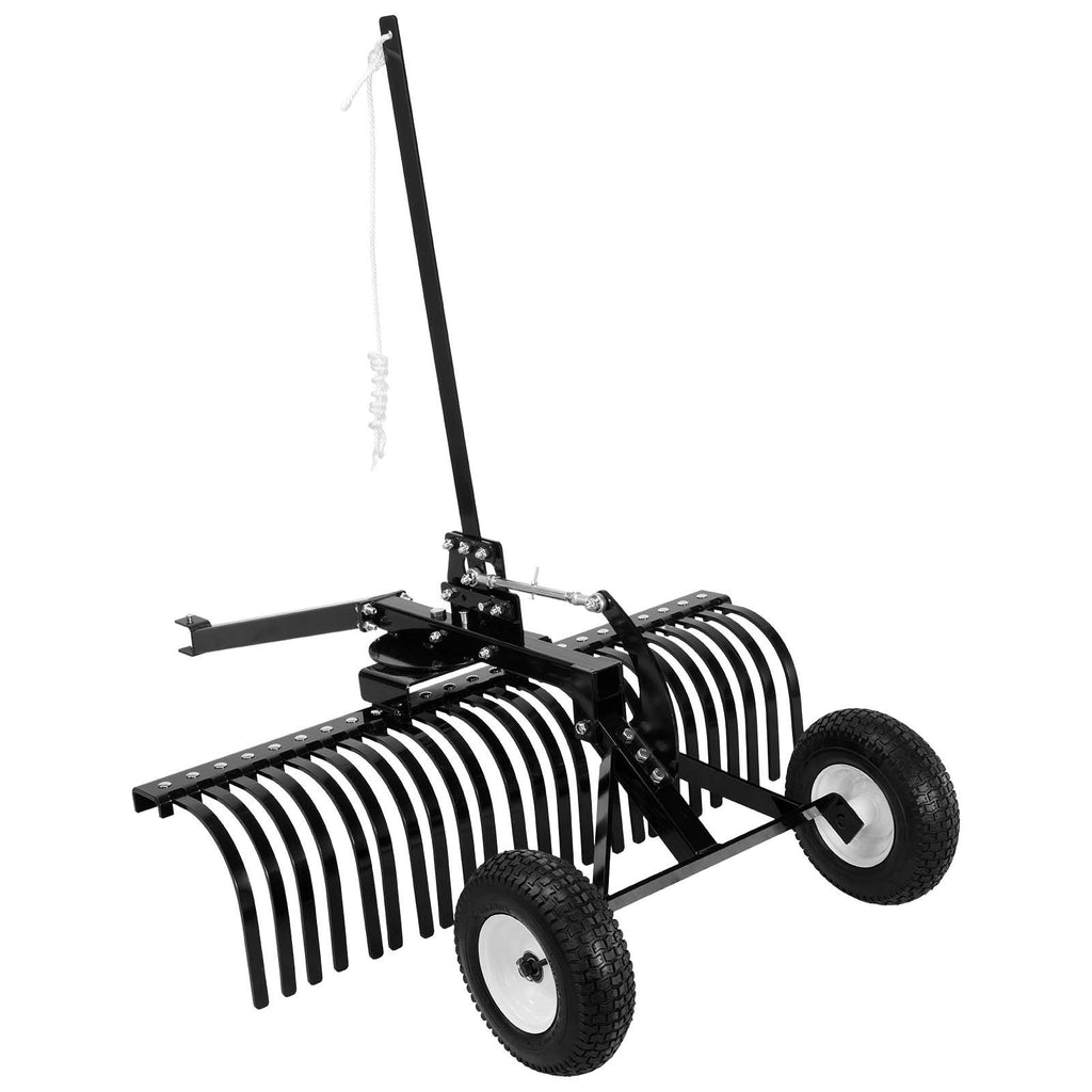 Vilkimas kraštovaizdžio grėblys VEVOR LR3S, 122 cm
