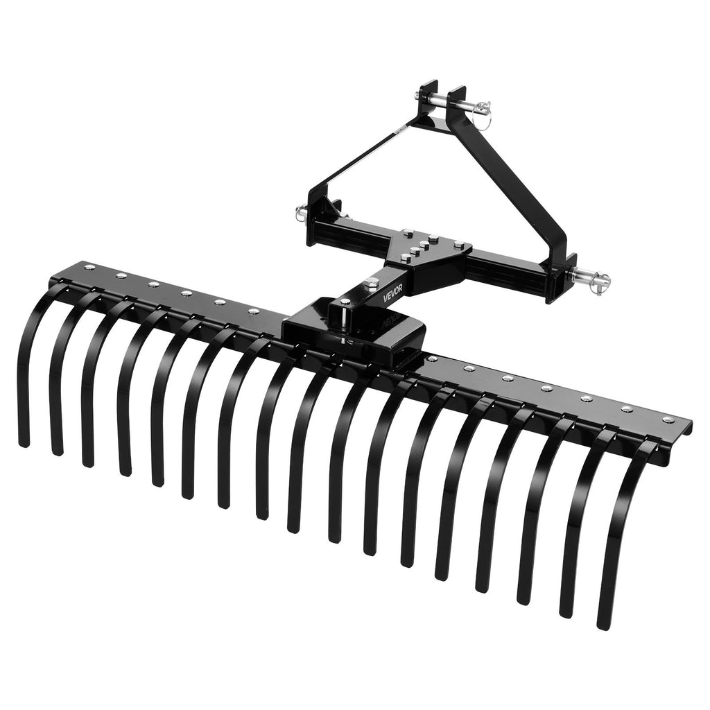 Kraštovaizdžio grėblys VEVOR LR4S, 127 cm