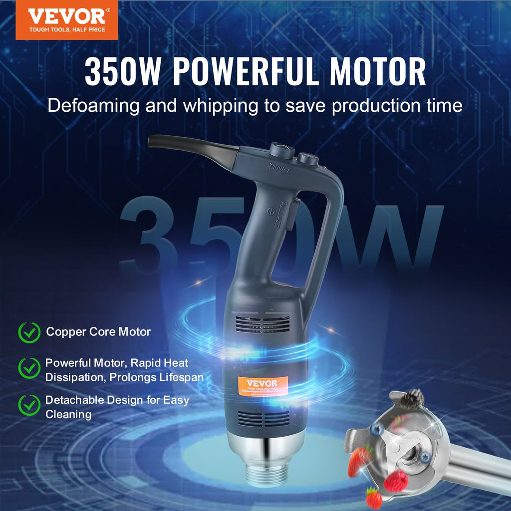 Pramoninis rankinis trintuvas VEVOR IB350CV, 350 W