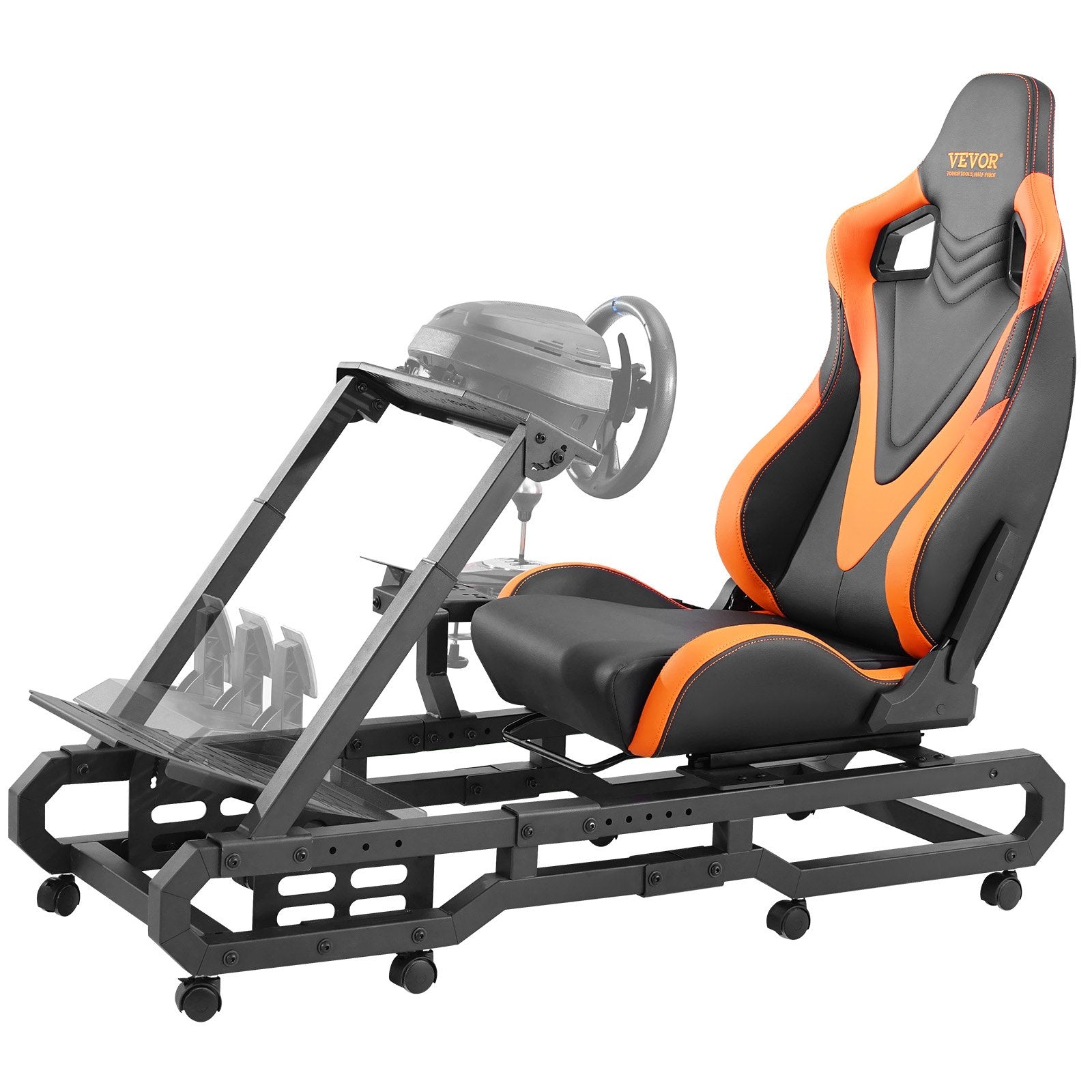 Lenktynių simuliatoriaus stovas VEVOR HC-P06, 150 kg apkrova