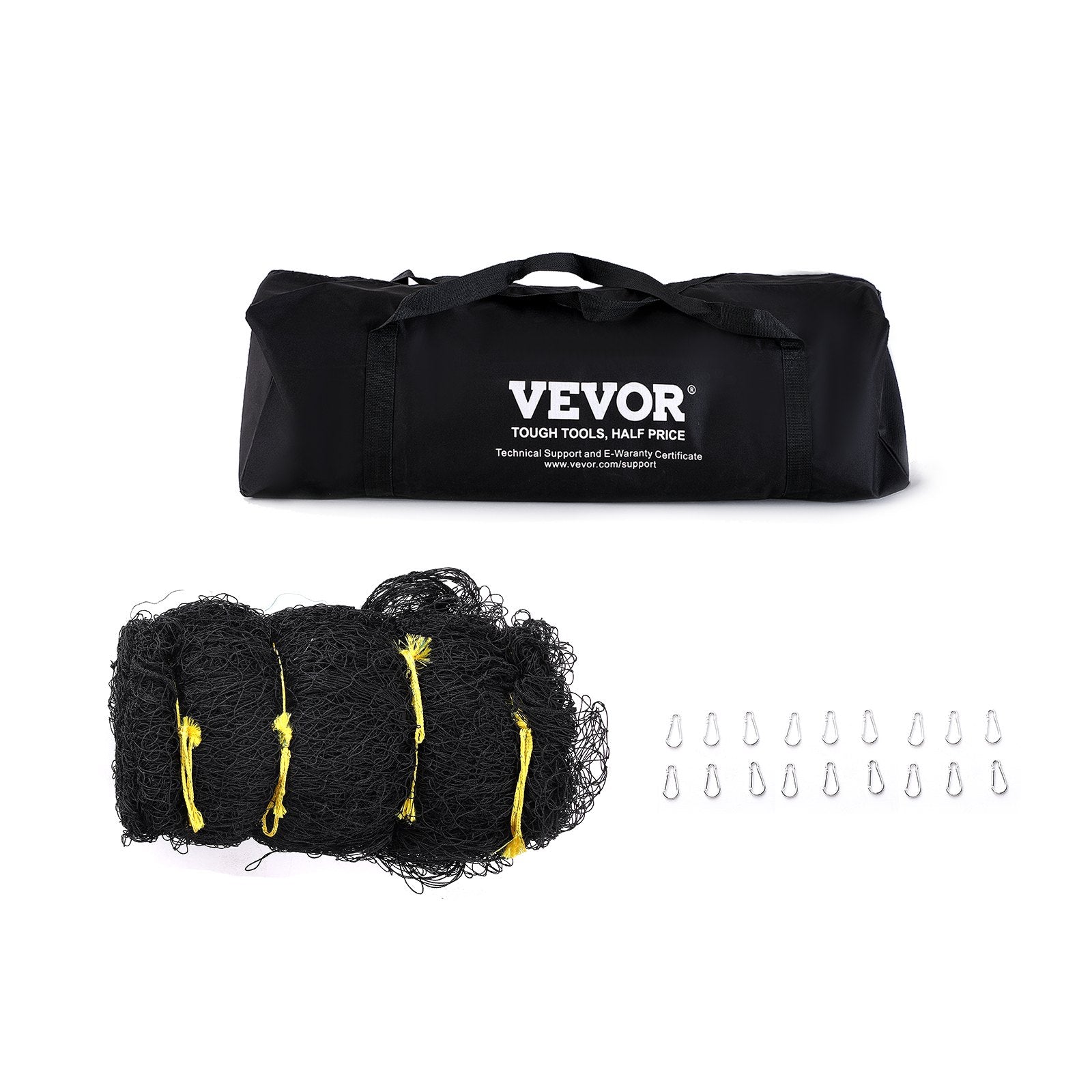 Beisbolo treniruočių tinklas VEVOR YC-DJL-55*12*12ft, 17,4 m ilgio