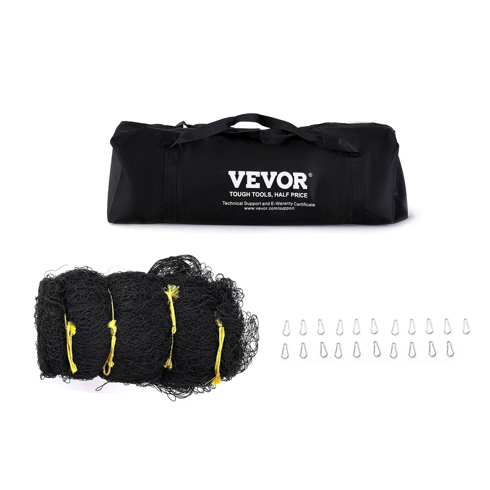Beisbolo treniruočių tinklas VEVOR YC-DJL-70*12*14ft, 21,3 m ilgio