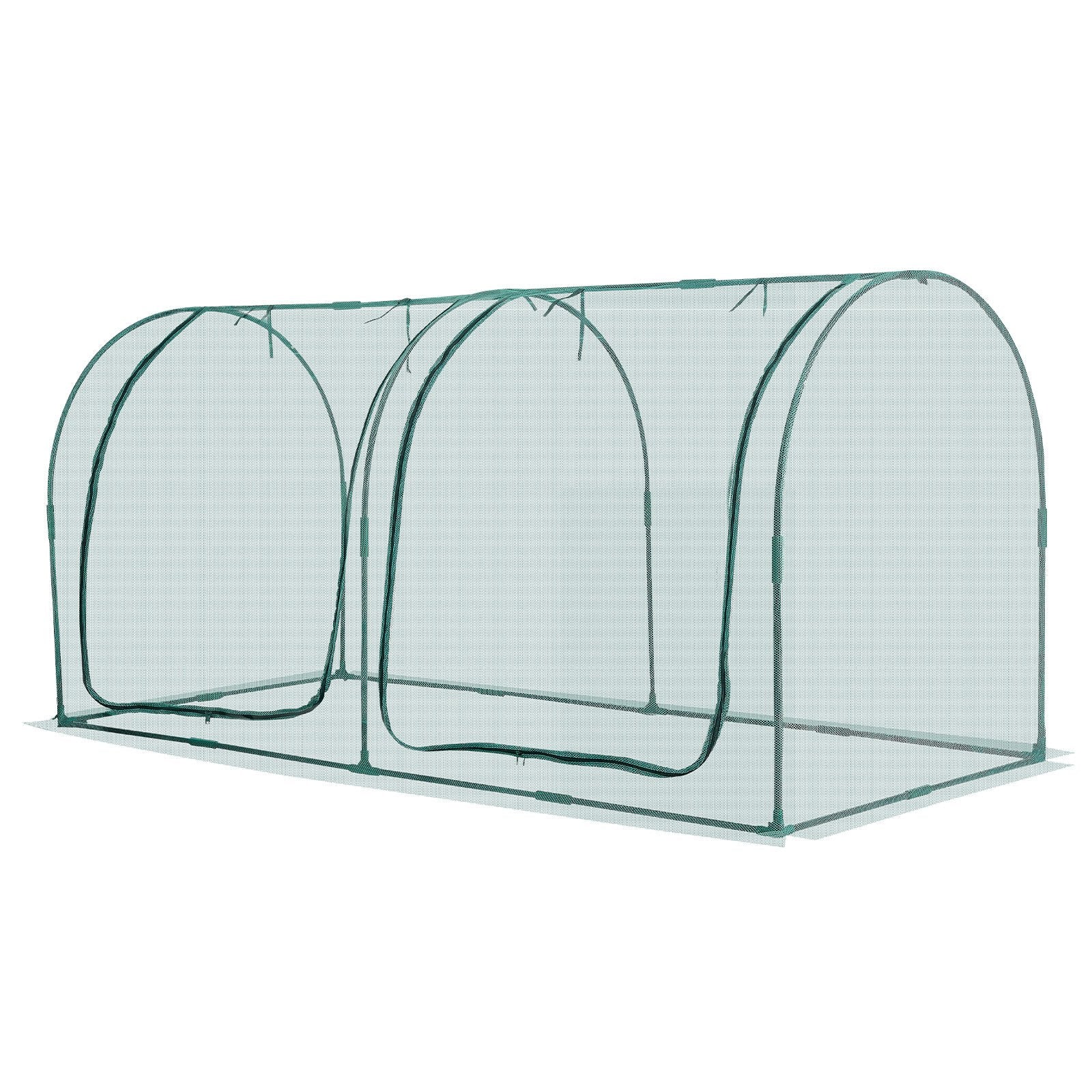 Augalų apsaugos narvas VEVOR YJ-FHL005, 2,48 x 1,2 x 1,2 m