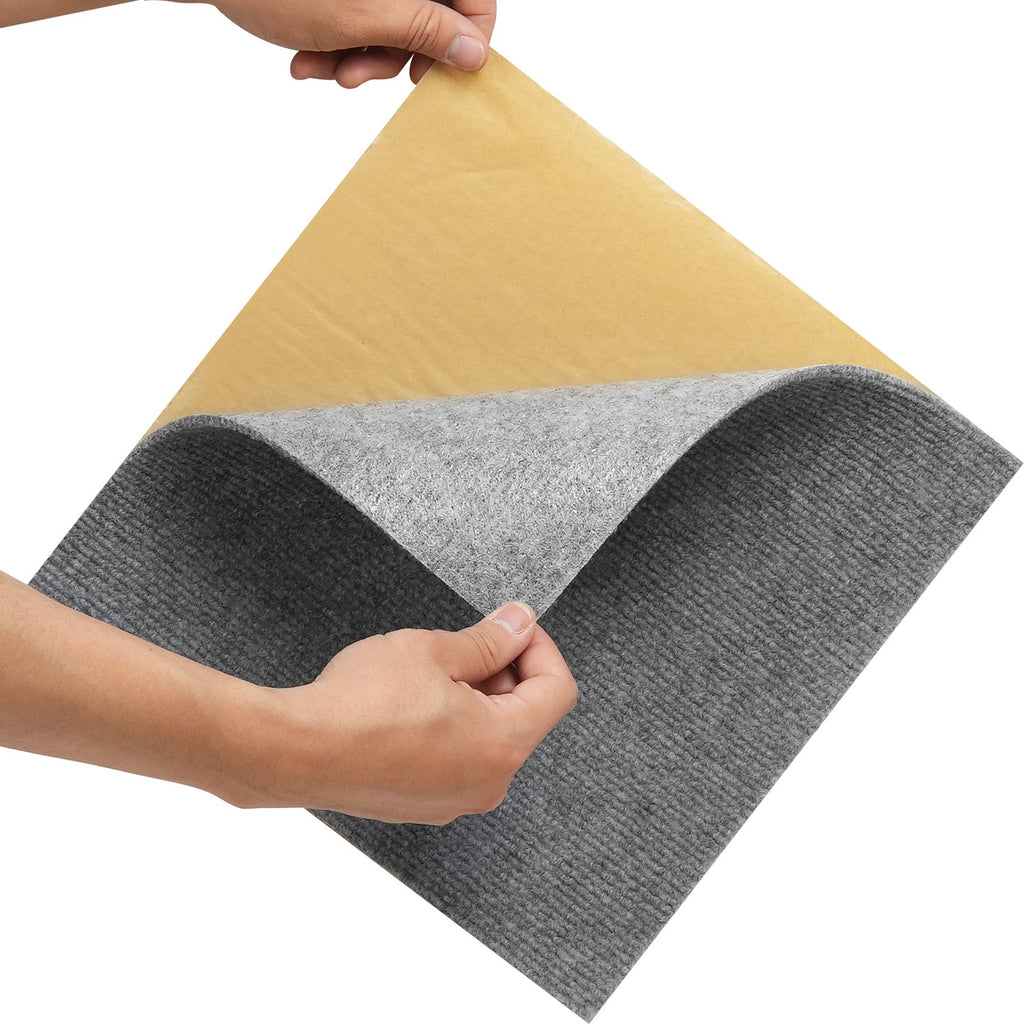 Lipnios kiliminės plytelės VEVOR SS-FTDT391-1212-12, 30,5 x 30,5 cm, 12 vnt.